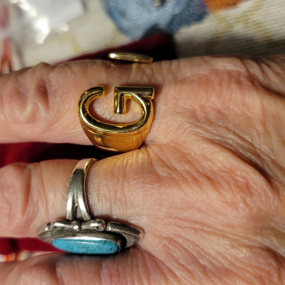 G Initial Ring Size 9.5 - image 4